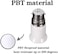 B22 to E27 Edison Screw LED Bulb Base Socket Converter Adaptor Fitting Extender Holder Energy Saving Lamp (10 PCS)