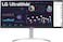 LG 34WQ650 34 Inch, 21:9 UltraWide, Full HD, IPS Monitor With USB Type-C, HDMI, DP, Speaker, Height Adjust Stand, White