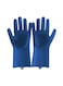 Generic Multifunctional Reusable Gloves Blue 34.5x16.5centimeter
