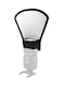 Generic - Flash Light Barrier Reflector For SLR Camera Black/White