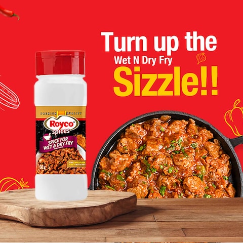 Royco Wet &amp; Dry Fry Spice 50G