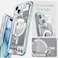 Spigen Ultra Hybrid MagFit designed for iPhone 15 case cover compatible with MagSafe - Zero One White