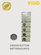 Visio CR2016 Button Batteries 5 Pcs Model: Cr2016