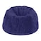 In House Kempes Fur Bean Bag Chair - Large - Dark Purple