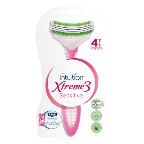 Schick Xtreme3 Disposable Razor Multicolour 4 Razors