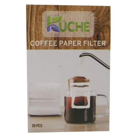 Buy Kuche Coffee Paper Filter 20 PCS in UAE