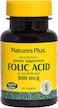 Natures Plus, Folic Acid As Methylfolate, 800 Mcg, 90 Tablets