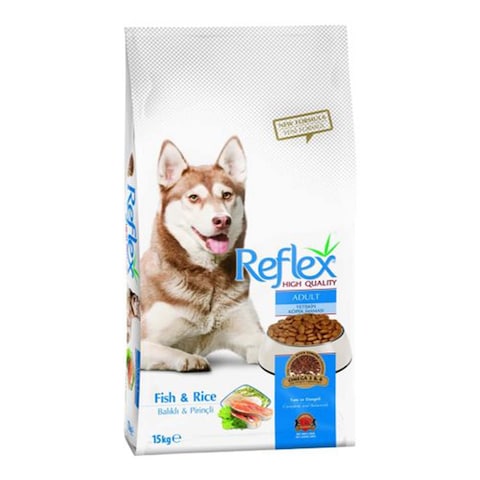 Reflex Fish And Rice Adult Dog Food 15Kg