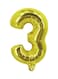 Party Time 3 Number Foil Balloon 16Inch