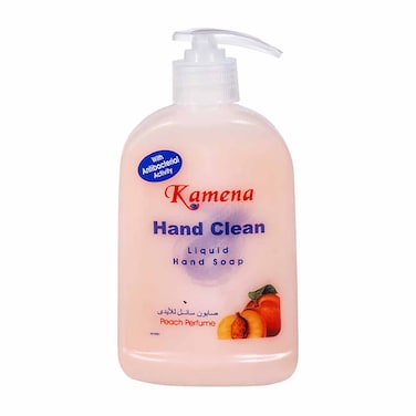 كامينا صابون سائل للأيدي بالخوخ مضاد للباكتيريا - 350مل