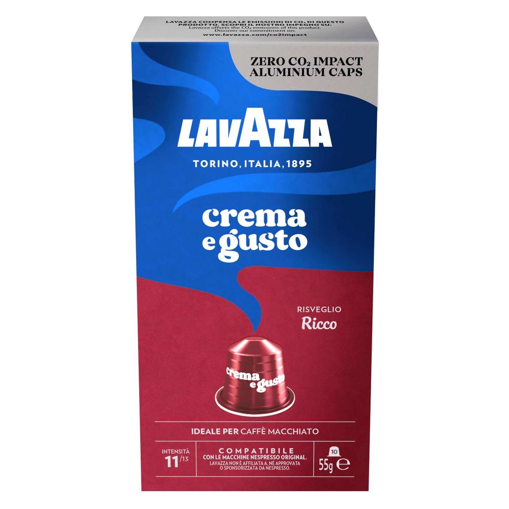 Lavazza Crema Ricco Capsules 50g