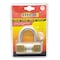 Stelar Padlock Brass Block 70mm Gold/Silver