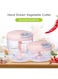 Generic Multifunctional Vegetables Fruit Slicer Kit Pink 13X9.7X12.8cm