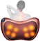 Pkfinrd Shiatsu Multifuction Massage Pillow With 8 Massager Heads Heater Neck Shoulder Body Electric Massager Home, Office, Car, Bed Use