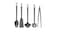 5-piece kitchen utensil set, grey