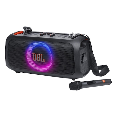 JBL Partybox On The Go Essential Portable Bluetooth Speaker Black
