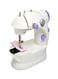 Generic 4-In-1 Mini Sewing Machine White/Purple 2245 White/Purple