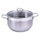 Falez Gamma Stainless Steel Casserole 18cm - Silver