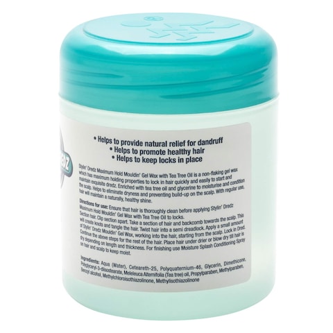 Stylin Dredz Mouldin Hair Gel Wax 500ml