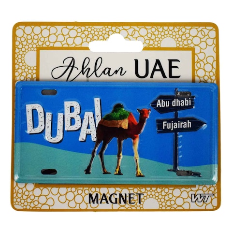 Winds Trading Ahlan UAE Single Polycarbonate Magnet Assorted