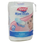 Buy Tippys Maxi Ovals Cotton 40 Makeup Pads White in UAE