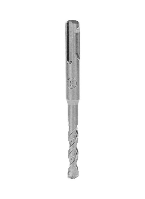 Geepas Chisel Drill Bit Round Silver 8X110mm