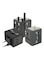 Generic - Universal Travel Adapter Charger With 2 Port Black