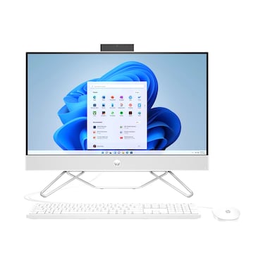 HP All in one PC 24-cb1008ne Core i5 -1235U 8GB RAM, 512GB SSD, 23.8-inch Windows 11 White