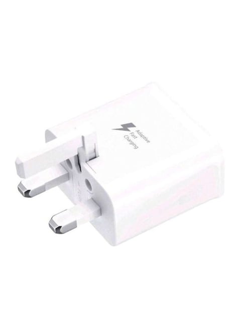 Samsung - 3-Pin Charger With Type-C Cable White