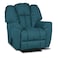 Penhaligon&#39;s Linen Rocking &amp; Rotating Recliner Chair - Turquoise