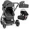 Teknum 4 in 1 Travel System w/t Car Seat - Space Grey
