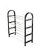 Generic 4 Layer Shoe Rack Black/Silver