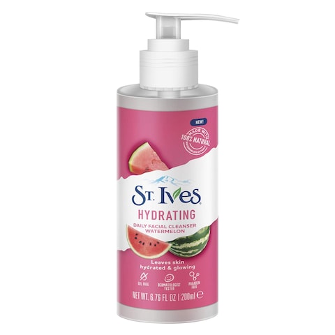 Buy ST.IVES HYDRATING DAILY FACIAL CLEANSER WATERMELON 200ML in Kuwait