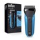 Braun Series 3 Wet and Dry Electric Shaver for Men - Blue - 310S