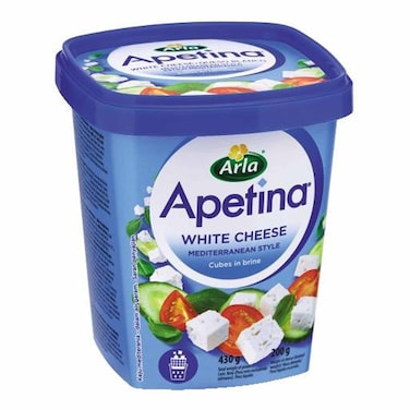 Arla Apetina Original White Cheese Cubes In Brine 200G