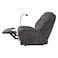 In House Chanel Classic Cinematic Recliner Chair With Phone Holder - Dark Grey - NZ200