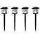 Jjone 4 Pack Solar Pathway Lights Outdoor, Waterproof Outdoor Solar Lights For Garden, Landscape, Path, Yard, Patio, Driveway, Walkway