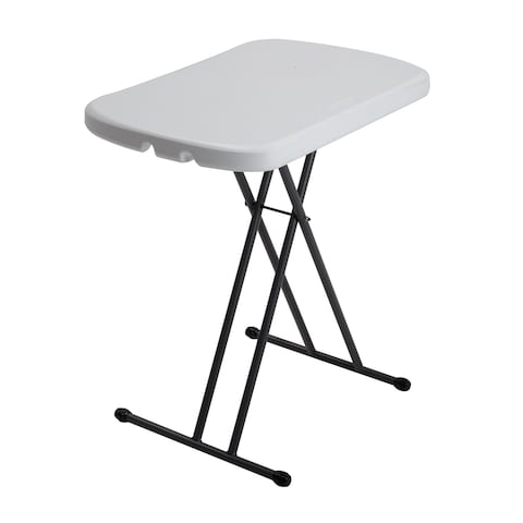 Lifetime 26-Inch Personal Table (Light Commercial) 2 Year Limited Warranty, White Granite Colour, LFT-8354