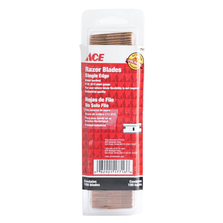 Buy Razor Blade (Pack of 100) Online | Carrefour UAE