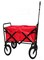 Generic Folding Camping Multi-Function Shopping Cart Red