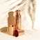 Pure Hammered Copper Bottle 1000ML with 2 Glasses