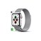 Mifan Official Milanese Loop Band for Apple Watch 44mm/42mm Series 1/2/3/4/5 Strap Replacement Magnetic Mesh Soft Woven Bracelet Anti Sweat Stainless Steel Silver