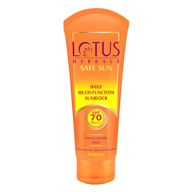 Lotus Safesub Sunblock SPF70 White 60g
