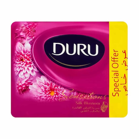 Duru Silk Blossom Bar Soap - 120gm - Pack of 4