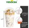 Yesocea [50 Pack] Premium Quality 12Oz Plastic Cups With Leak-Proof Dome Lids - Perfect For Outdoor Events And Parties