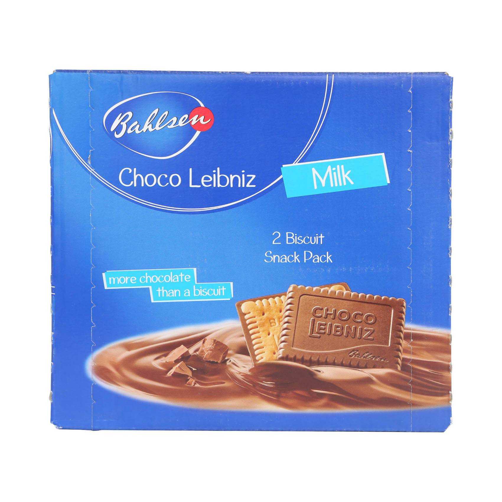 Buy Bahlsen Choco Leibniz Milk Biscuits Pack 27.5g×30 Online ...