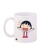 Bp Anime Chibi Maruko Chan Printed Mug White/Black/Red Standard Size