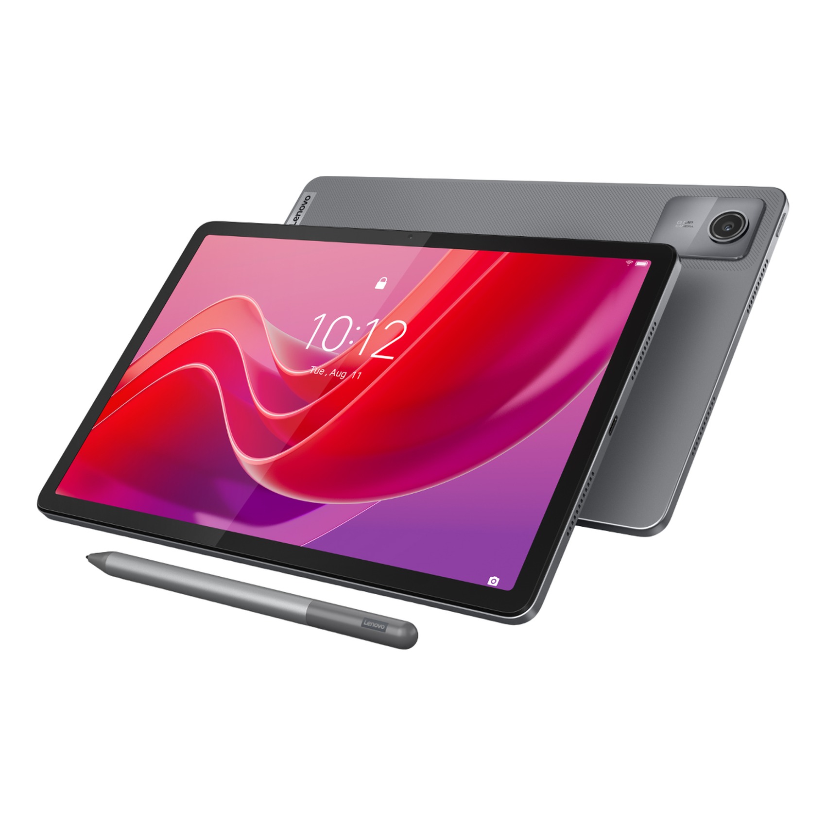 Lenovo Tab M11 11-Inch 4GB RAM 128GB Wi-Fi 330FU Luna Grey With Folio Case Grey And Stylus Pen