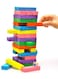 Generic 48-Piece Folds High Wood Toy Set Multicolored For Upto 6+ Years Durable And Sturdy