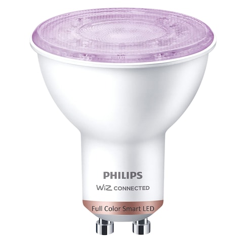 Philips GU10 B22 RGB Wiz Connected WiFi + Bluetooth LED Smart Bulb 4.7W